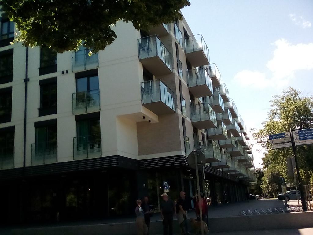 شقة Karmazynowy Apartament Nad Morzem كولوبرزيغ المظهر الخارجي الصورة