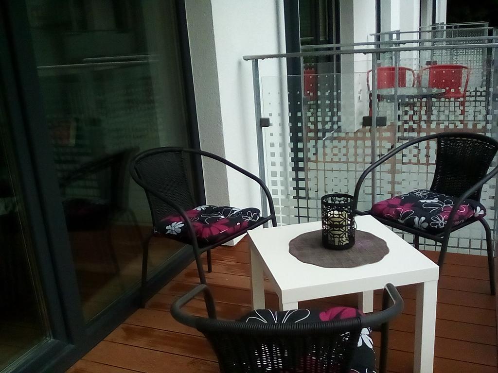 شقة Karmazynowy Apartament Nad Morzem كولوبرزيغ المظهر الخارجي الصورة