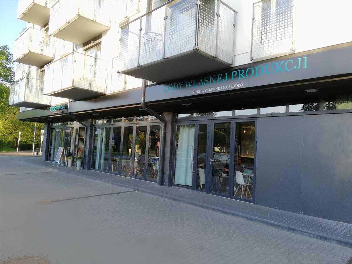 شقة Karmazynowy Apartament Nad Morzem كولوبرزيغ المظهر الخارجي الصورة